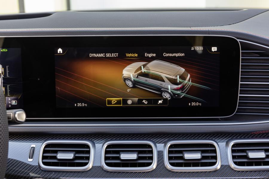 Детали интерьера Mercedes-AMG GLE53 4Matic+ (V167) 2019 года  (WW) (фото 35 из 44)